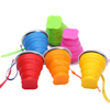 200ml Travel Silicone Retractable Folding Cup Outdoor Telescopic Collapsible Cups