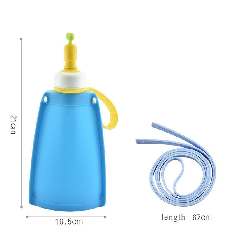 300ml Colored Kids Outdoor Travel Silicone Foldable Water Cup