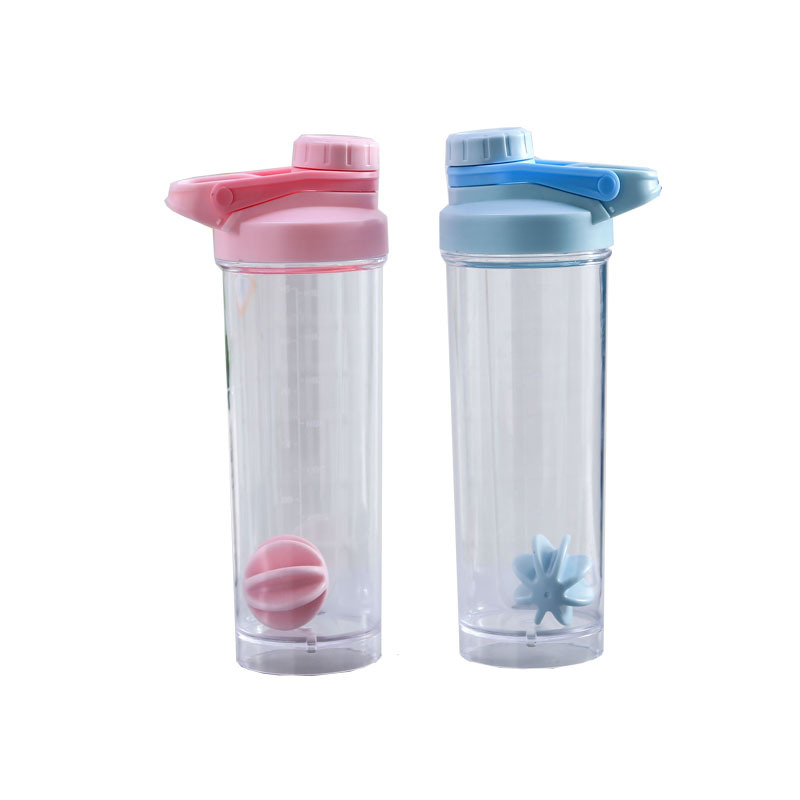600ml Wholesale Custom Logo BPA Free Sports Gym Shaker with Lid