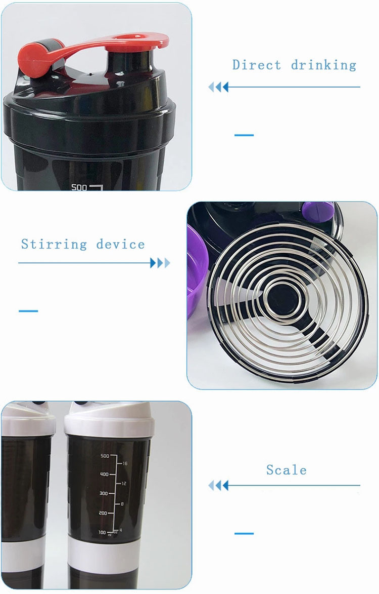 Protein Powder Shaker Bottle