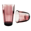 High Quality Unique Colored Decorative Glass Water Cup