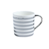 350ml Eco-friendly Gold Rimed Ceramic Coffee Cup Couple Gift Mug