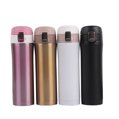 350ml 450ml Double wall leak proof Stainless Steel insulated water bottle with lock design