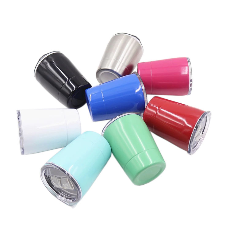 8oz 12oz Personalized Printing Hot And Cold Water Insulated Stainless Steel Tumbler with Lid