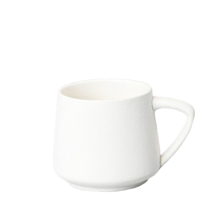 430ml Custom Creative Design Handmade Frosted Ceramic Coffee Cup