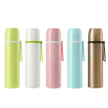 500ml Double Wall Colorful Portable Stainless Steel Bottle Vacuum Flask Travel Mug 