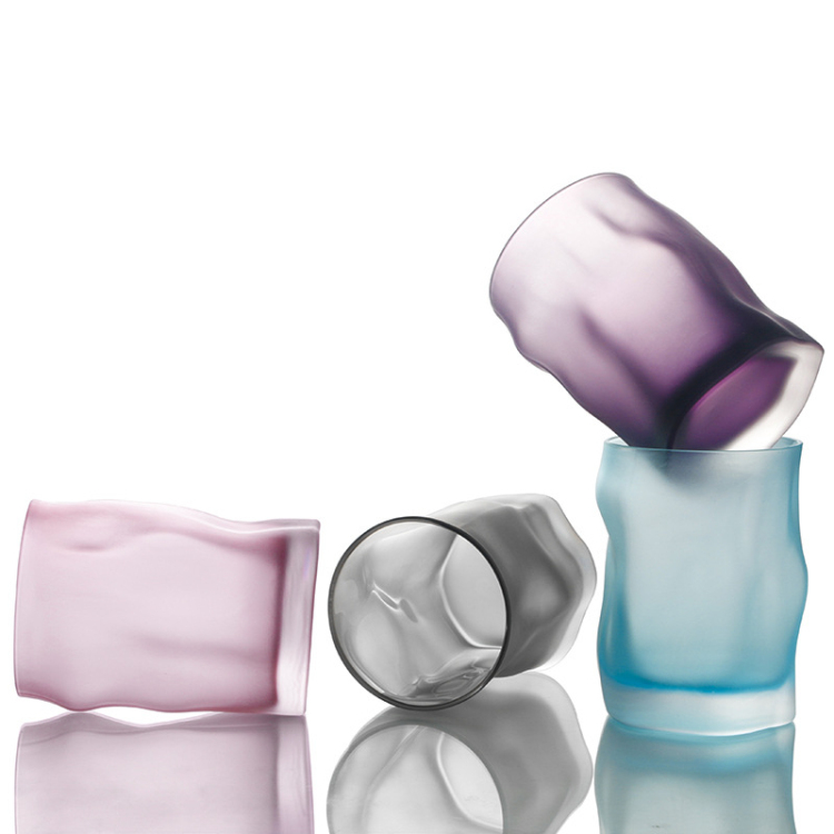 300ml Top Selling Creative Design Clear color Glass Coffee Cup