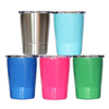 8oz 12oz Personalized Printing Hot And Cold Water Insulated Stainless Steel Tumbler with Lid