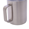 Vacuum Coffee Cup Customized Logo Printing BPA-free Fashion Stainless Steel Cup with Handle 