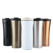 500ml Stainless Steel Tumbler Mug with Flip Lid Insulated Travel Mug Office Desk Coffee Cup 