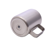 Vacuum Coffee Cup Customized Logo Printing BPA-free Fashion Stainless Steel Cup with Handle 