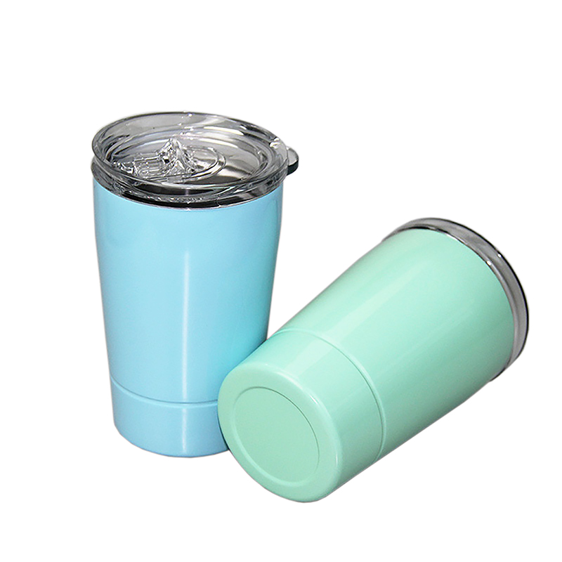8oz 12oz Personalized Printing Hot And Cold Water Insulated Stainless Steel Tumbler with Lid