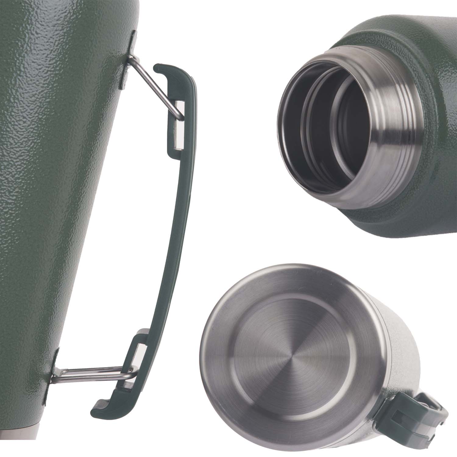 Three Capacity 1100ML 1400ML 2000ML High Quality Insulated Stainless Steel Bottle
