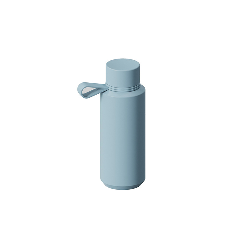12OZ/20OZ Double Wall Insulated Cup Outdoor Sports Water Cup Vacuum Insulated Matte Coated Water Bottle with Handle