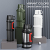 Large Capacity Custom LOGO 304 /316 Stainless Steel Thermos Portable Outdoor Vacuum Kettle Insulated Travel Water Bottles