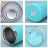 Factory Wholesale Promotional BPA Free Vacuum Insulated Stainless Steel Sports Protein Shaker Water Bottle for Travel Camping Car with Custom Logo