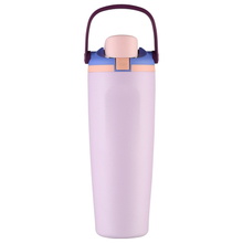 Factory Wholesale Owa Launch Flare Fruit Color Stainless Steel Tumbler Sublimation 30oz Stainless Steel Tumbler Handle And Straw