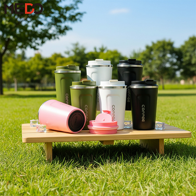 Wholesale 380ml 510ml Insulated Stainless Steel Coffee Cup
