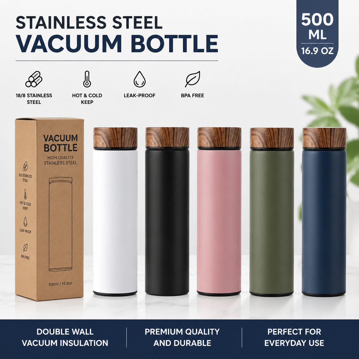 500ml vacuum bottle