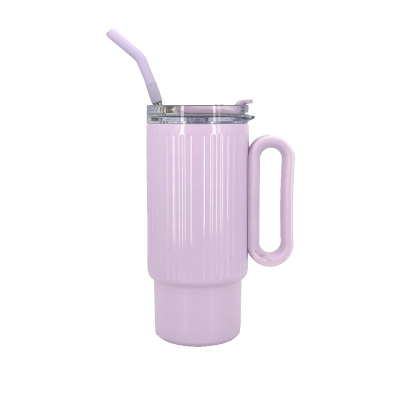 Mothers Day Gifts New Design BPA Free PS Material Lid Car Cup 40oz Tumbler With Handle And Lid