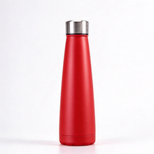 Wholesale 450ml Vacuum Insulated Stainless Steel Tapered Flask Thermo Water Bottle