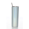 20oz 30oz Stainless Steel Sublimation Blank Bottle Heat Transfer Coating Straight Glitter Tumbler