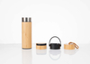 Hot Sale Factory Bamboo Stainless Steel Water Bottle Thermo Cup Vacuum Flask Coffee Bottle