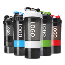 High Quality Popular Fitness Plastic Shaker Water Bottle Shakers Protein Shaker Sustainable Gallon Portable Milk Jug for Gym