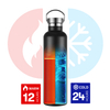 High Quality Hot Water Thermos 350ml 500ml 600ml 750ml 1000ml Stainless Steel Insulated Stainless Steel Water Bottle Flask with Bamboo Lid