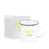 Wholesale Non Toxic Food Safe Galaxy Colored Customized Enamel Tableware Metal Steel Camping Outdoors Coffee Enamel Mugs Cup