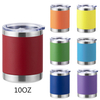 2025 Double Wall Stainless Steel 10oz Tumblers Beer Cups With Magnetic Slide Lid Powder Coated Water Bottle for Beer
