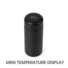 Promotional Gift 300ml Smart Temperature Sensing Mini Cup Portable Straight Body Water Bottle for Office and Travel
