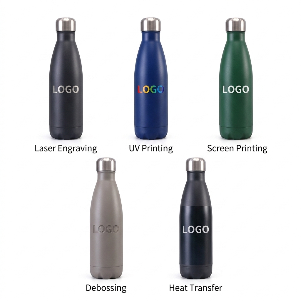 Wholesale Classic Cola Shaped Stainless Steel Water Bottle