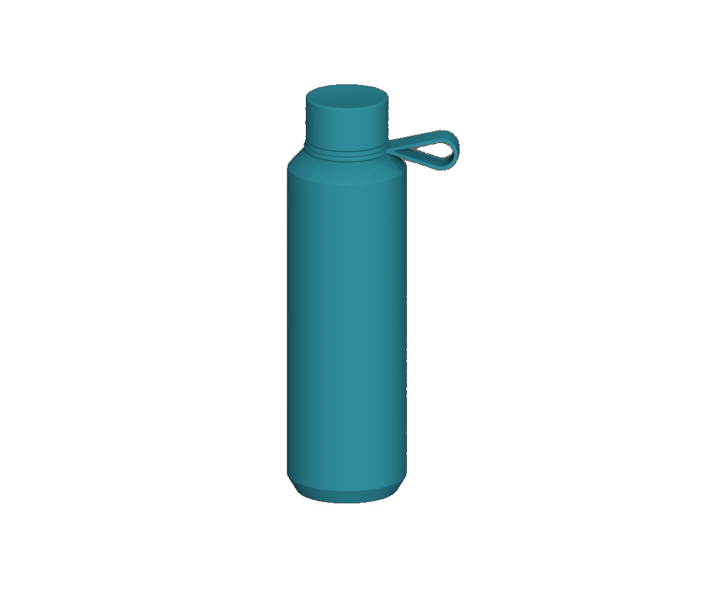 12OZ/20OZ Double Wall Insulated Cup Outdoor Sports Water Cup Vacuum Insulated Matte Coated Water Bottle with Handle