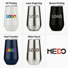Wholesale 6oz 10oz 16oz 20oz Stainless Steel Stemless Wine Tumbler