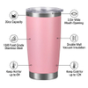Wholesale 20oz Stainless Steel Tumbler with Slide Lid for Car Travel