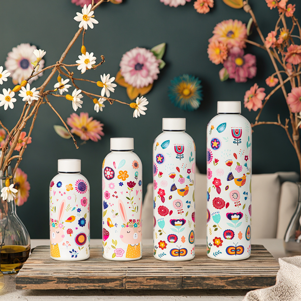 Custom Logo Insulated Stainless Steel Water Bottle | Wholesale Bulk Leak Proof Tumblers for Gym