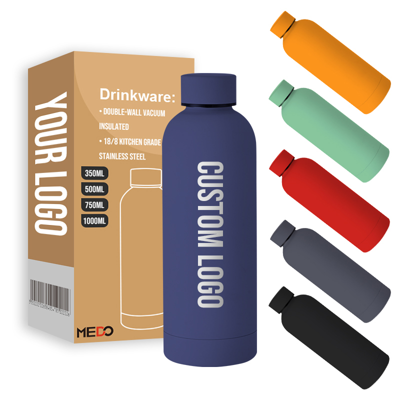 Best Seller Travel Promotional Eco Friendly Stainless Steel Double Wall Insulated Vacuum Water Bottle With Lid