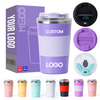 Factory Wholesale Reusable Coffee Cup Portable Leakproof Stainless Steel Vacuum Insulated Travel Coffee Mugs With LOGO