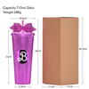 OEM Wholesale Bulk Order Plasitc Water Bottle From Factory Tumbler Coffee Mug Customized Packaging with Straw Lid