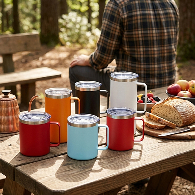 Wholesale Insulated Stainless Steel Coffee Mug with Handle