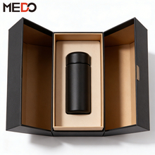 300ml Mini Straight Vacuum Flask Smart LED Temperature Display Cup Inner 316 Outer 201 Stainless Steel