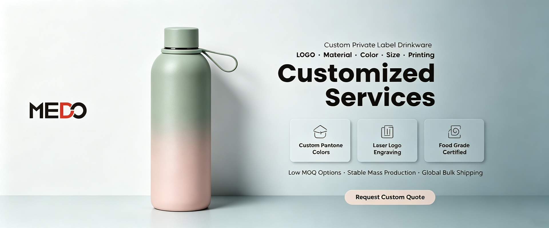 Small mouth bottle 