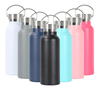 High Quality Hot Water Thermos 350ml 500ml 600ml 750ml 1000ml Stainless Steel Insulated Stainless Steel Water Bottle Flask with Bamboo Lid