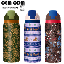 Insulated Stainless Steel Travel Thermos with Straw Lid – Vacuum, Leak-Proof, Custom Logo, Portable 350ml/500ml