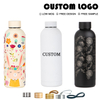 Vacuum Insulated Stainless Steel Water Bottle 350ml/500ml – Powder Coated, Leak-Proof, BPA-Free, OEM Custom Logo for Office & Sports