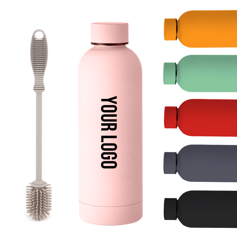 Best Seller Travel Promotional Eco Friendly Stainless Steel Double Wall Insulated Vacuum Water Bottle With Lid