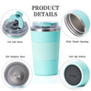 Factory Wholesale Reusable Coffee Cup Portable Leakproof Stainless Steel Vacuum Insulated Travel Coffee Mugs With LOGO