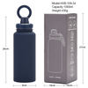 wholesale 1000ml Double Wall Stainless Steel Gym Sport Bottle Magnet Phone Holder Portable Insulated Water Bottle with Custom Logo