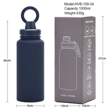 New Arrival Colorful 24OZ 32Oz Insulated Phone Holder Adjustable Stainless Steel Drink Magnetic Water Bottle With Magnet